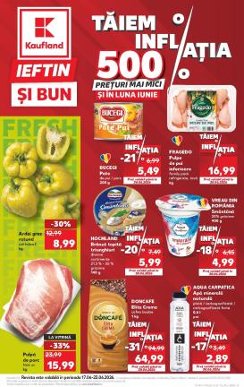 kaufland - Brosura Kaufland valabilă de la miercuri 17.06.2026 până la marți 23.06.2026