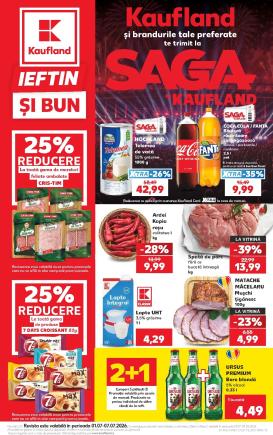 kaufland - Brosura Kaufland valabilă de la miercuri 01.07.2026 până la marți 07.07.2026