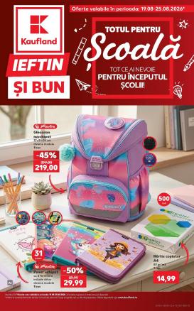 kaufland - Kaufland pliante pentru săptămâna viitoare de la miercuri 19.08.2026 până la marți 25.08.2026