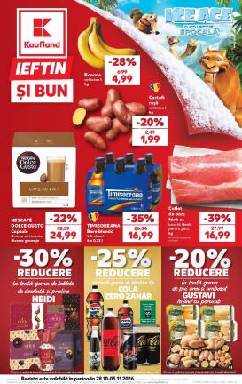 kaufland - Kaufland pliante pentru săptămâna viitoare de la miercuri 28.10.2026 până la marți 03.11.2026