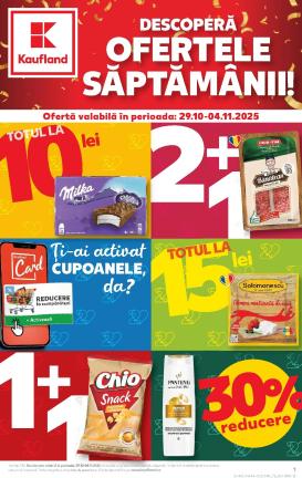 kaufland - Catalog Kaufland - Răsfoiește catalogul tematic online – oferte valabile din 29.10.