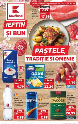 kaufland - Catalog Kaufland online – oferte valabile din 25.03.2026