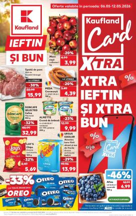 kaufland - Kaufland pliante pentru săptămâna viitoare de la miercuri 06.05.2026 până la marți 12.05.2026