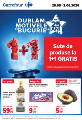 carrefour - Brosura Carrefour - Cata 18 HYPER Food Aniversar 2 20.05-2.06.2026 valabilă de la miercuri 20.05.2026 până la marți 02.06.2026