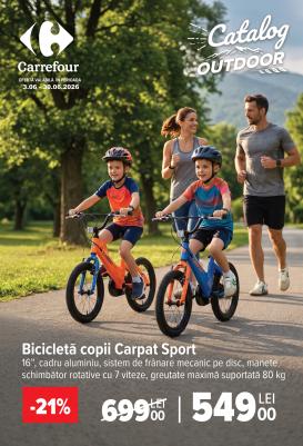carrefour - Brosura Carrefour - Outdoor valabilă de la miercuri 03.06.2026 până la marți 30.06.2026