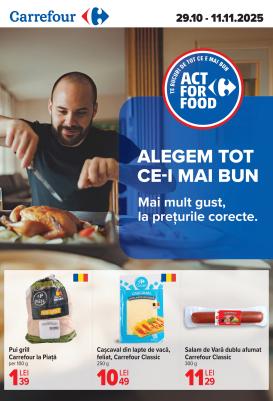 carrefour - Catalog Carrefour - Act for food online – oferte valabile din 29.10.