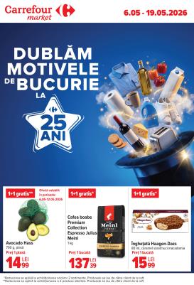 carrefour - Brosura Carrefour Market valabilă de la miercuri 06.05.2026 până la marți 19.05.2026
