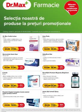 dr-max - Brosura Dr. Max - Farmacie valabilă de la luni 01.06.2026 până la marți 30.06.2026