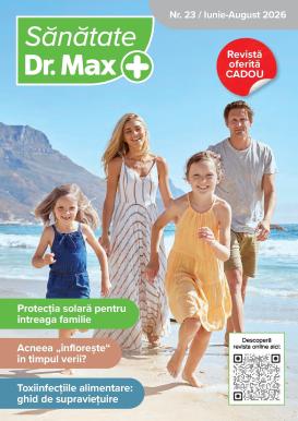 dr-max - Brosura Dr. Max - Revista Sanatate valabilă de la luni 01.06.2026 până la duminică 30.08.2026