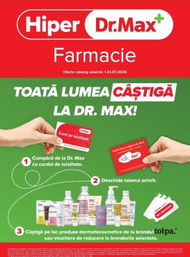 dr-max - Brosura Dr. Max - Hiper Farmacie valabilă de la miercuri 01.07.2026 până la vineri 31.07.2026