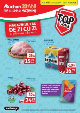 auchan - Brosura Auchan valabilă de la miercuri 17.06.2026 până la marți 30.06.2026
