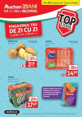 auchan - Brosura Auchan valabilă de la miercuri 01.07.2026 până la marți 14.07.2026