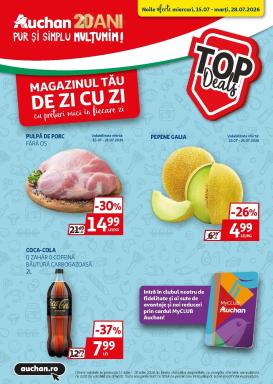 auchan - Brosura Auchan valabilă de la miercuri 15.07.2026 până la marți 28.07.2026