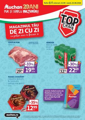 auchan - Brosura Auchan valabilă de la miercuri 12.08.2026 până la marți 25.08.2026
