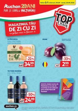 auchan - Brosura Auchan valabilă de la miercuri 09.09.2026 până la marți 29.09.2026