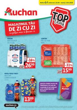 auchan - Brosura Auchan valabilă de la miercuri 22.04.2026 până la marți 05.05.2026