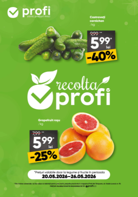 profi - Brosura PROFI Go Fresh Magazine valabilă de la miercuri 20.05.2026 până la marți 26.05.2026
