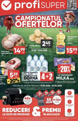 profi - Brosura PROFI Super valabilă de la miercuri 10.06.2026 până la marți 23.06.2026
