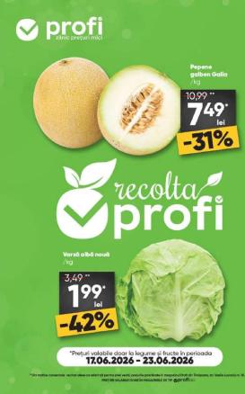 profi - Brosura PROFI Fresh valabilă de la miercuri 17.06.2026 până la marți 23.06.2026