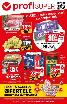 profi - Brosura PROFI Super valabilă de la joi 13.08.2026 până la miercuri 19.08.2026