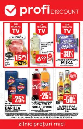 profi - Brosura PROFI Discount valabilă de la joi 22.10.2026 până la miercuri 28.10.2026