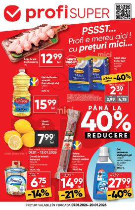 profi - Catalog PROFI Super online – oferte valabile din 07.01.