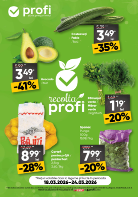 profi - Catalog PROFI Super Fresh Magazine online – oferte valabile din 18.03.2026