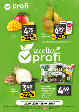profi - Brosura PROFI Super Fresh Magazine valabilă de la miercuri 22.04.2026 până la marți 28.04.2026