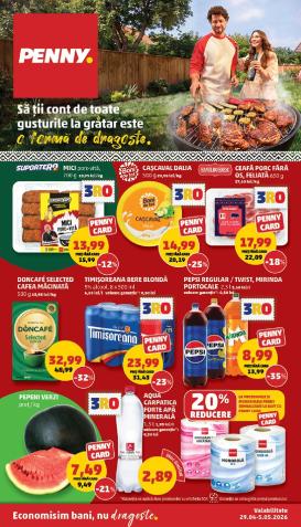 penny - Pliantele viitoare PENNY valabil de la miercuri 29.04.2026 până la marți 05.05.2026