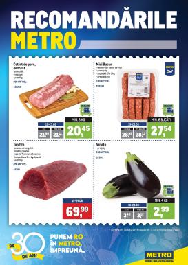 metro - Brosura Metro valabilă de la luni 17.08.2026 până la duminică 23.08.2026
