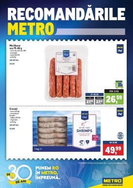 metro - Brosura Metro valabilă de la luni 24.08.2026 până la luni 31.08.2026