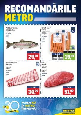 metro - Brosura Metro - Recomandari valabilă de la luni 19.10.2026 până la duminică 25.10.2026