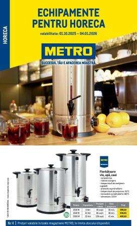 metro - Catalog Metro - Soluții Nealimentare pentru HoReCa online – oferte valabile din 01.10.