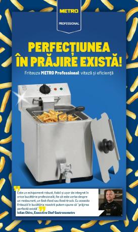 metro - Catalog Metro - Friteuză profesională 8L cu robinet golire online – oferte valabile din 01.10.