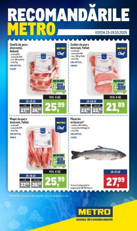 metro - Catalog Metro - Recomandările online – oferte valabile din 13.10.