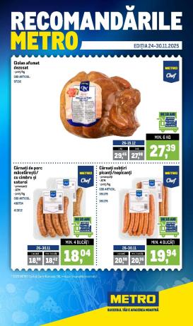 metro - Catalog Metro - Recomandările online – oferte valabile din 24.11.