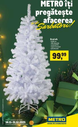 metro - Catalog Metro - Catalog Decorațiuni pentru Crăciun online – oferte valabile din 18.11.
