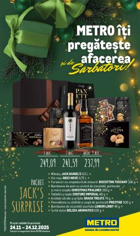 metro - Catalog Metro - Coșuri cadou pentru Crăciun online – oferte valabile din 24.11.