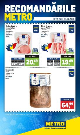 metro - Catalog Metro - Recomandările online – oferte valabile din 26.01.
