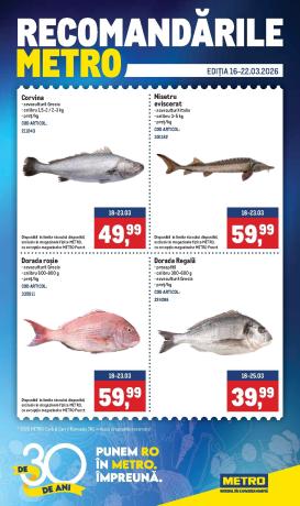 metro - Catalog Metro - Recomandari online – oferte valabile din 16.03.2026