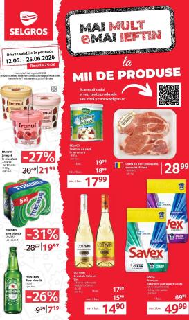 selgros - Selgros - Magazine Mici pliante pentru săptămâna viitoare de la vineri 12.06.2026 până la joi 25.06.2026