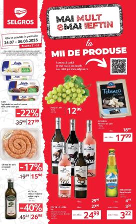 selgros - Brosura Selgros - Magazine Mici valabilă de la vineri 24.07.2026 până la joi 06.08.2026
