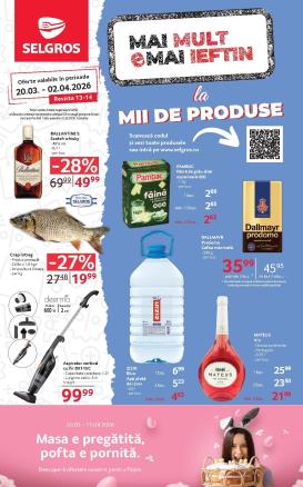 selgros - Catalog Selgros - Food online – oferte valabile din 20.03.2026
