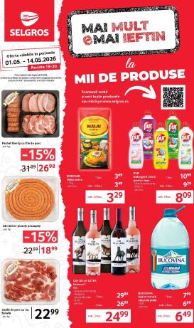 selgros - Selgros - Food pliante pentru săptămâna viitoare de la vineri 01.05.2026 până la joi 14.05.2026