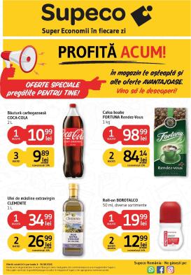 supeco - Brosura Supeco - Profită Acum valabilă de la sâmbătă 01.08.2026 până la luni 31.08.2026