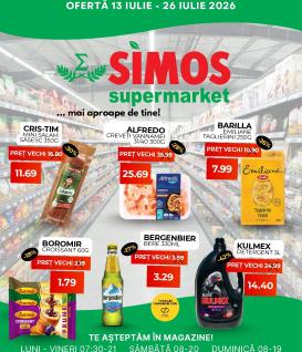 simos - Brosura Simos valabilă de la luni 13.07.2026 până la duminică 26.07.2026