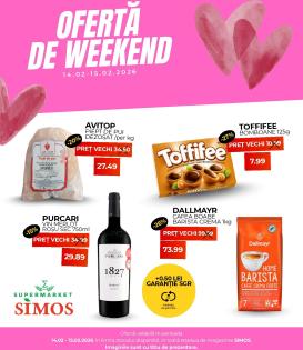simos - Catalog Simos - Weekend online – oferte valabile din 14.02.2026