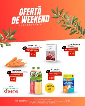simos - Catalog Simos - Weekend online – oferte valabile din 21.03.2026