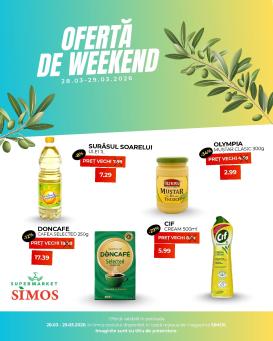 simos - Catalog Simos - Weekend online – oferte valabile din 28.03.2026