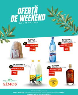 simos - Simos - Weekend pliante pentru săptămâna viitoare de la sâmbătă 18.04.2026 până la duminică 19.04.2026